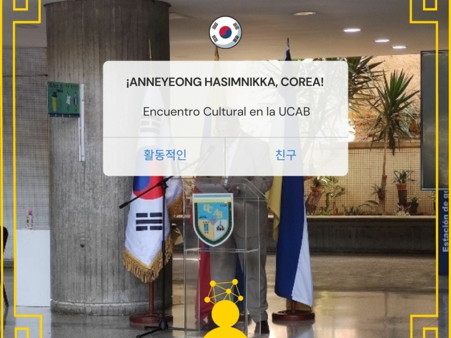 ¡Annyeong hasimnikka, Corea! Encuentro cultural en la UCAB